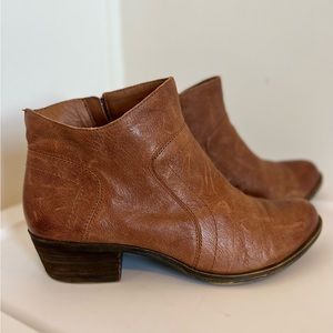 Lucky Brand Women’s Ankle Boots Brown 7.5